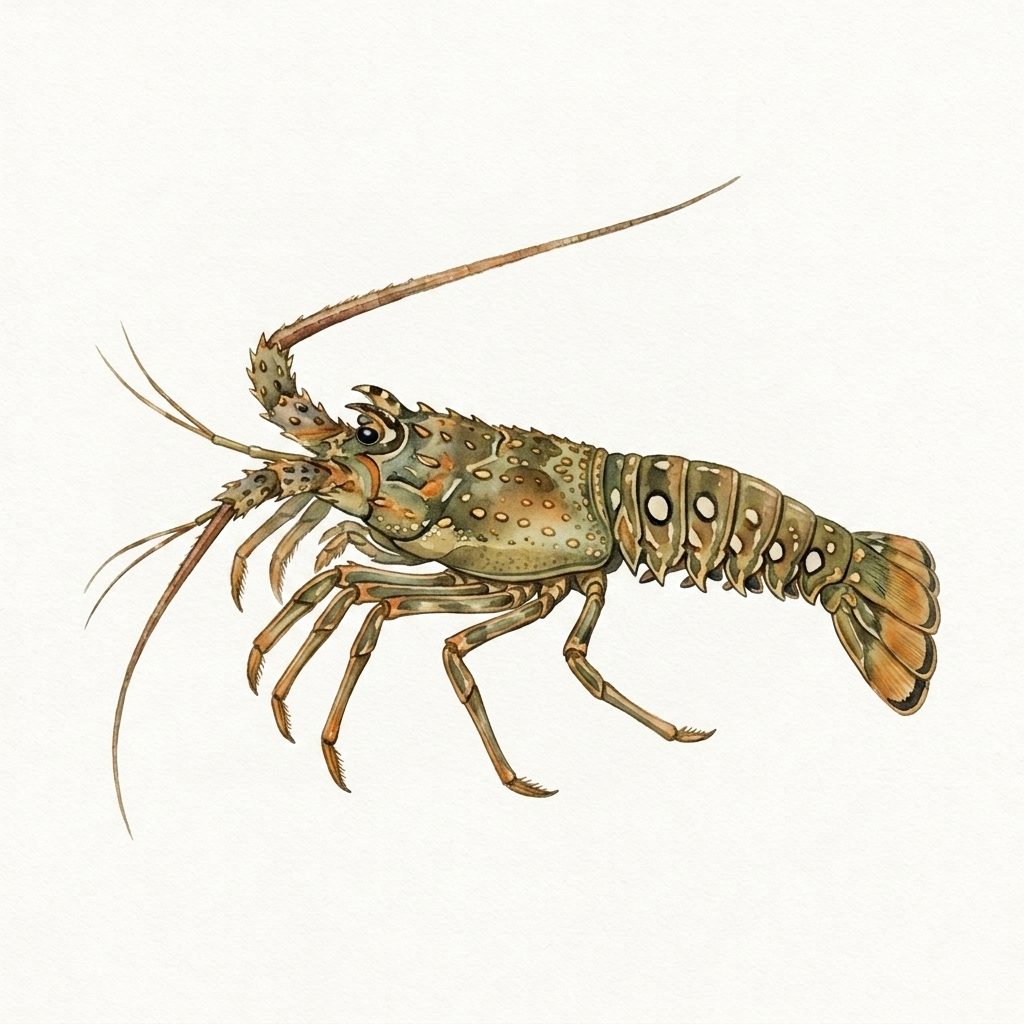 Caribbean spiny lobster