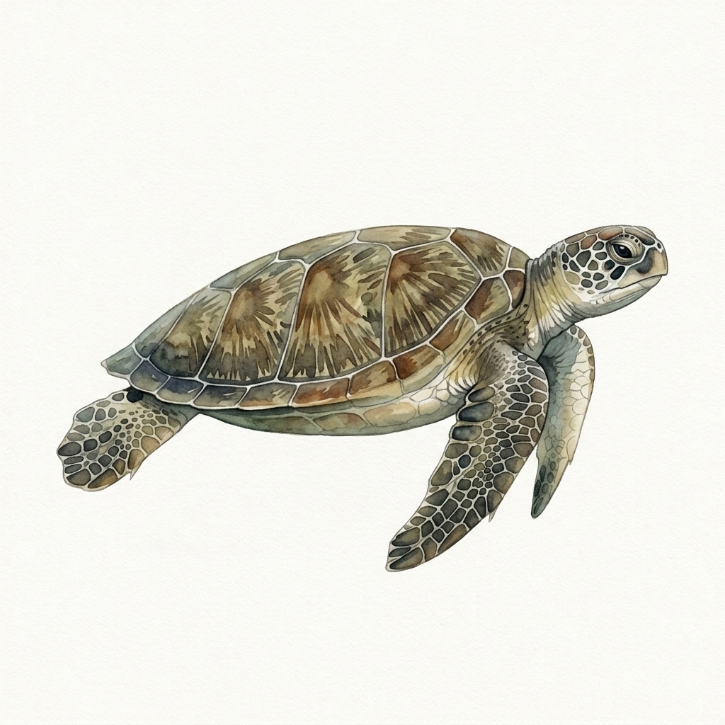 Green sea turtle